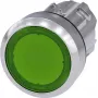 Siemens botão de pressão atuador plano, aro frontal metal, verde brilhante SIRIUS ACT 3SU1051-0AB40-0AA0 1 unid. (3SU1051-0AB40-0AA0)