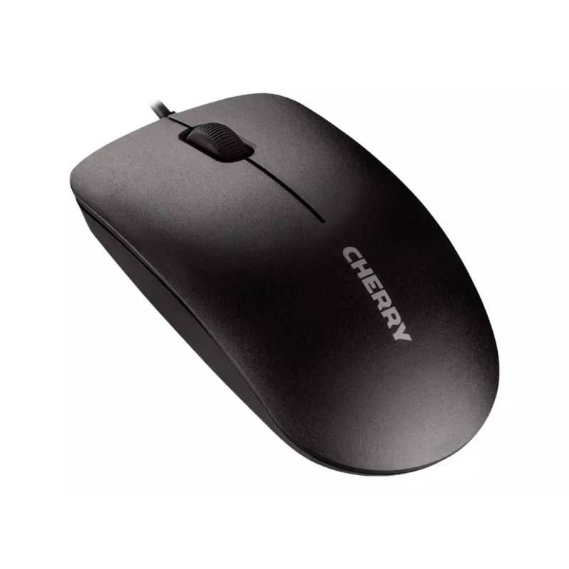 Teclado rato incluído CHERRY DC 2000 Universal USB AZERTY belga preto