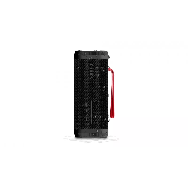 Sistema de altifalantes portátil 2.1 Philips TAS2000B/00 preto, 10 W RMS, altifalante de 4,8 cm, Bluetooth, IPX5