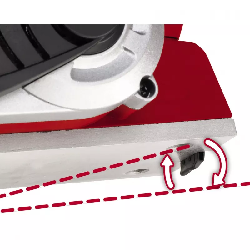 Plaina elétrica TE-PL 900 (vermelho/preto, 900 Watt)