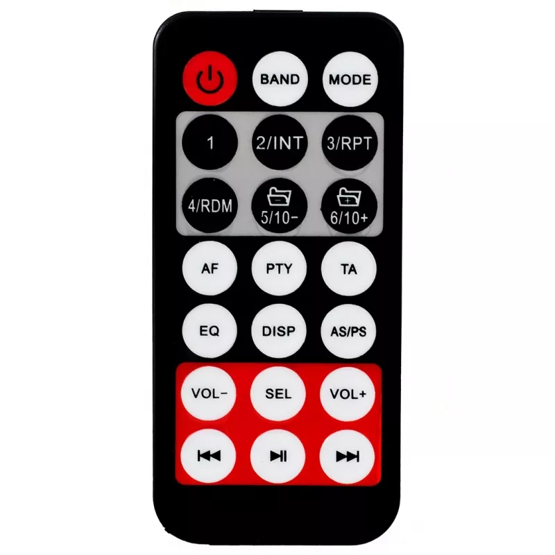 BLOW AVH-8624 auto-rádio, 1 DIN, FM RDS, Bluetooth, USB, SD/MMC, AUX, MP3, ecrã LCD, telecomando, preto