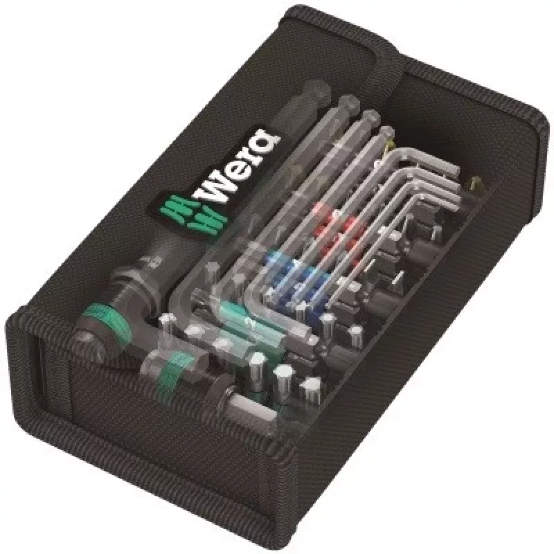 Conjunto de chaves de caixa Wera KK 100 52 peças