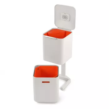 Balde do lixo Joseph Joseph Totem 60 L cinzento pedra