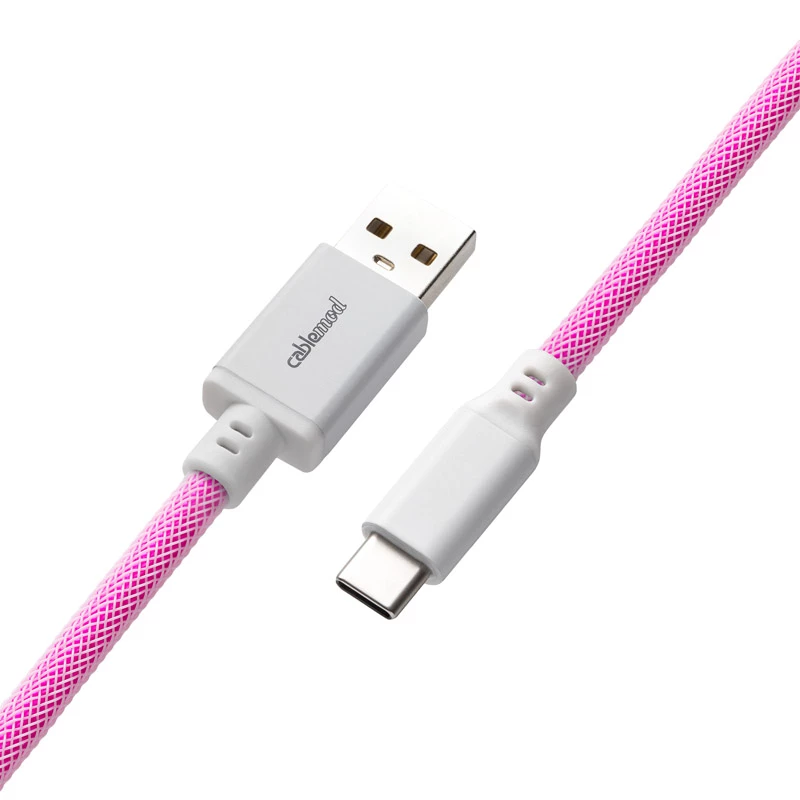Cabo USB Cablemod CM-CKCA-CW-IW150IW-R 1,5 m USB A USB C rosa (CM-CKCA-CW-IW150IW-R)