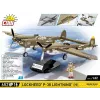 Blocos de construção Cobi Lockheed P-38H Lightning Set 5763 — maquete à escala, modelo de avião colecionável