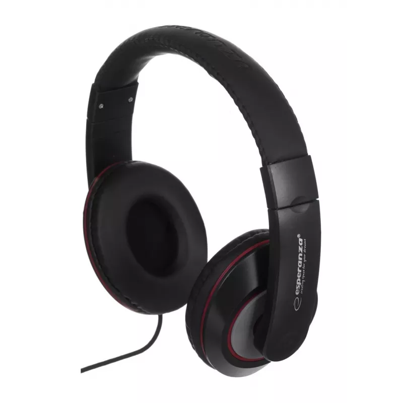 Auscultadores/headset Esperanza EH121 com fios in-ear música preto