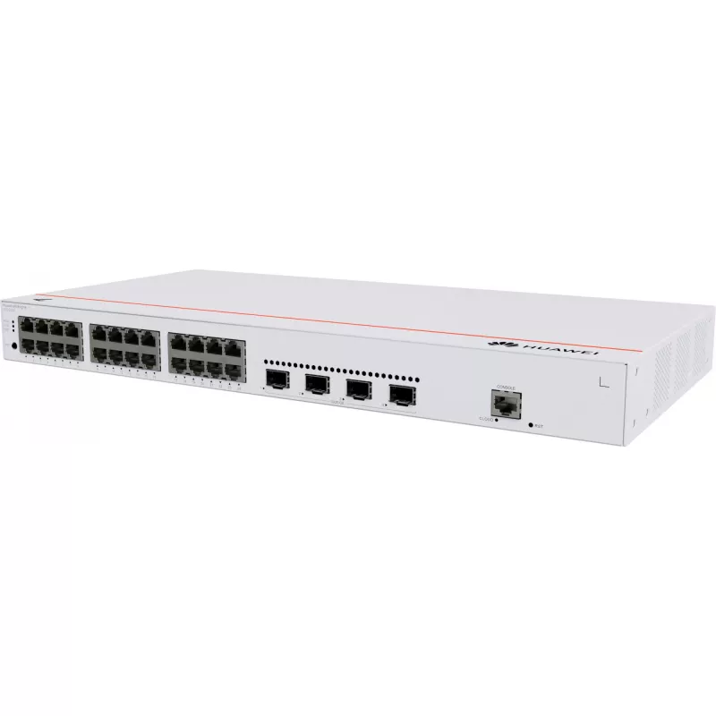 Switch Huawei S310-24T4X Gigabit Ethernet 24 portas 1U cinzento