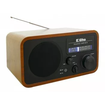 Rádio pessoal ELTRA MEWA analógico prateado