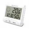 Higrómetro interior eletrónico Medisana HG 100 — termómetro digital, humidade do ar 20–90 %, temp. -10–50 °C, ecrã de mesa, pilha AAA