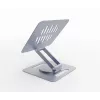 Suporte elevatório para portátil GEMBIRD NBS-DR1-01 – base rotativa, altura ajustável, cinzento espacial
