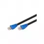 Cabo de rede Microconnect B-UTP615SOUT preto 15 m Cat6 U/UTP (UTP)