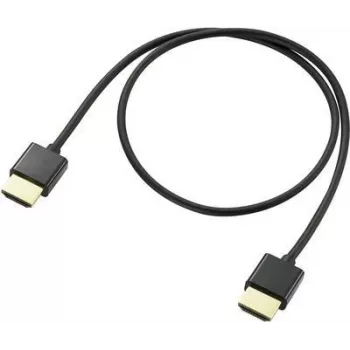 SpeaKa Professional cabo de ligação HDMI 0,50 m Audio Return Channel, contactos banhados a ouro preto [1x ficha HDMI – 1x ficha HDMI] (SP-9070576)
