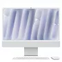 Apple iMac 24 polegadas com ecrã Retina 4.5K, vidro com textura nano: chip M4 com CPU de 10 núcleos e GPU de 10 núcleos, 256 GB SSD, 16 GB – Prateado (MD3H4D/A)