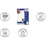 Papel fotográfico A4 Avery 2681 mate 200 g/m² jato de tinta 50 folhas