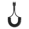 Cabo de carregamento rápido USB-C para USB-C Baseus Fish-Eye 1 m 100 W preto