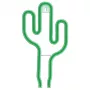 Luz néon MANTA SNL74GN verde cato — letreiro néon decorativo, modelo SNL74GN