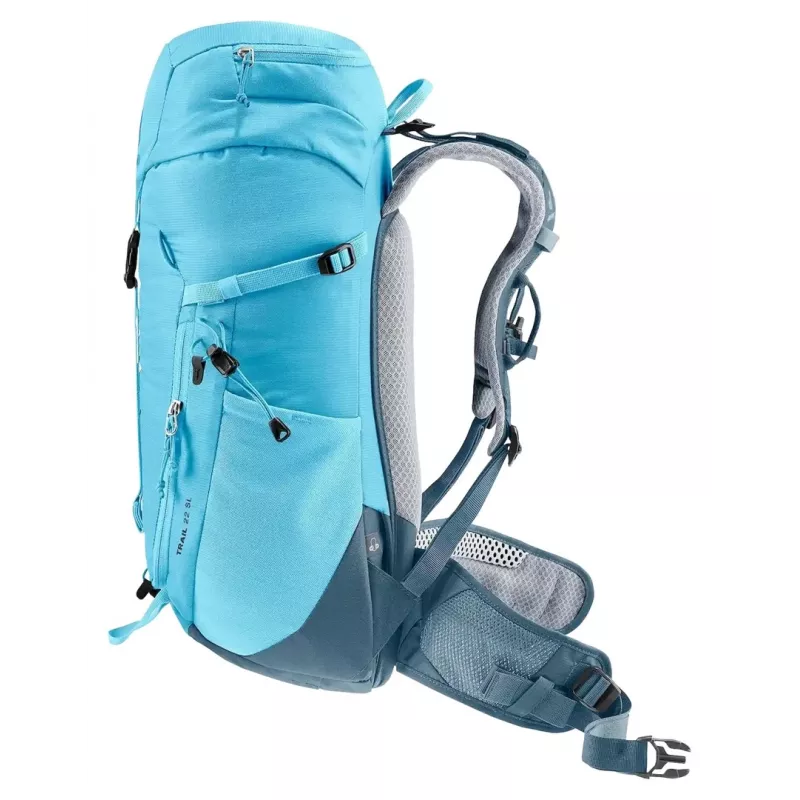 Mochila DEUTER Trail 22 SL mochila de caminhada para mulher, 22 L, lagoon-atlantic, poliéster, 990 g