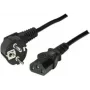 Cabo de alimentação ShiverPeaks Basic-S preto 3 m CEE7/7 C13 conector fêmea