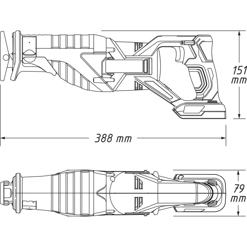 Serra sabre Hazet 9234-1