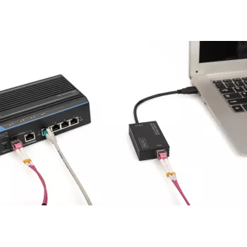 Adaptador de rede SFP Digitus DN-3026 USB 3.0 Gigabit