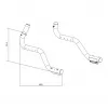 Oplite GTR S3/S8 Full Force Kit reforço de quadro, preto