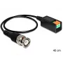 Cabo coaxial DeLOCK - BNC (M) - bloco de terminais 2 polos - 40 cm (83181)