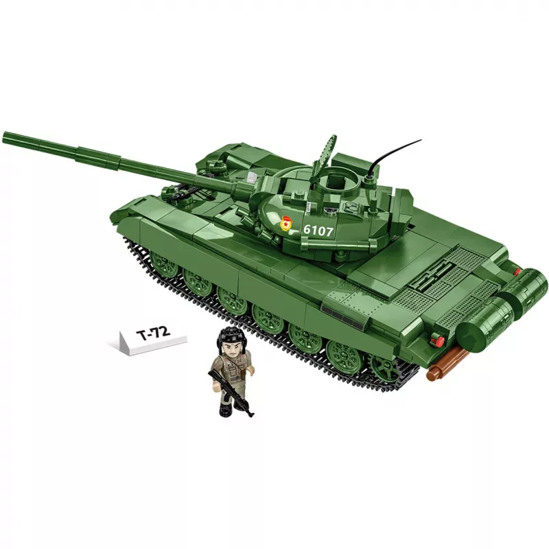 Conjunto de blocos COBI T-72 Alemanha Oriental/Soviético, 680 peças