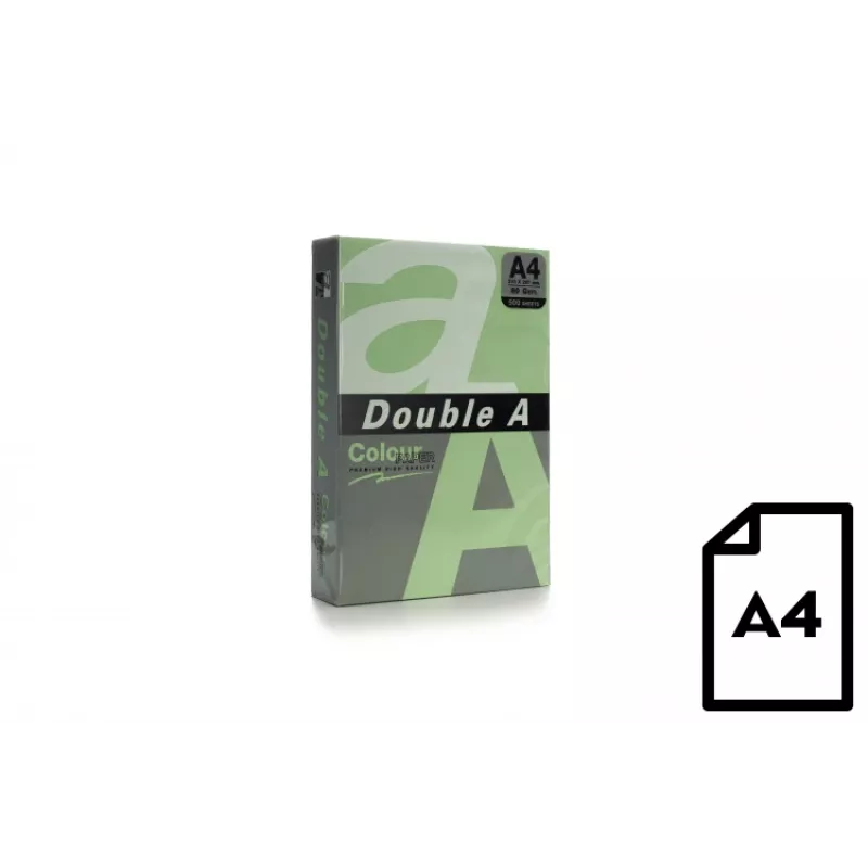 Papel colorido Double A, 80 g, A4, 500 folhas, Emerald