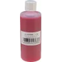 Tinta para almofada de carimbo EUROLITE UV-ativa transparente vermelha 100 ml, tinta de carimbo reativa a UV transparente vermelha