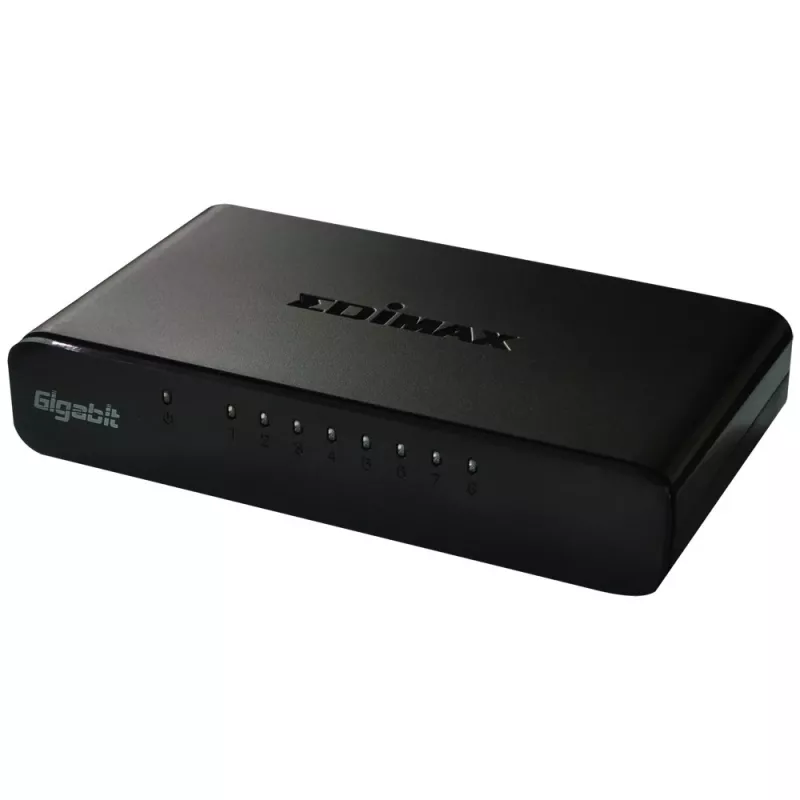 Edimax ES-5800G V3 Switch de rede Não gerido Gigabit Ethernet (10/100/1000) Preto