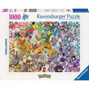 Puzzle 1000 peças Pokemon Challenge