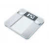 Balança de pessoas eletrónica Beurer BG 13 Square cinzento, transparente