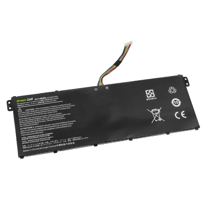 Bateria de substituição para portátil Green Cell AC72