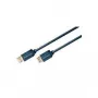 Cabo USB ClickTronic 3 m USB 3.0 A/A m/f 3 m USB A USB A azul (70120)