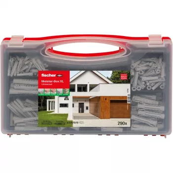 fischer 577159 Meister-Box XL Caixa de sortimento de buchas 290 unidades (577159)