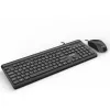 Inca IMK-377 teclado rato incluído escritório USB turco preto
