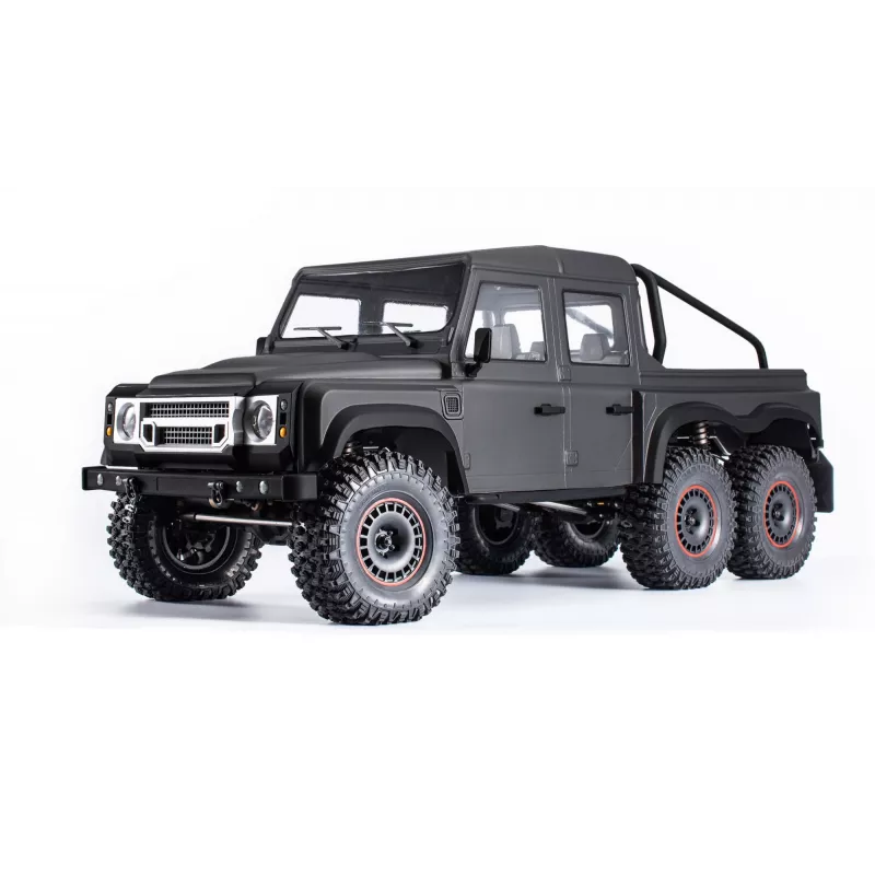 Amewi 22558 AMXRock RCX10.3P todo-o-terreno RC 6x6 pick-up, 14+, cinzento