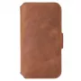 PhoneWallet Krusell para Samsung Galaxy S21+ vintage cognac — capa de telemóvel com carteira