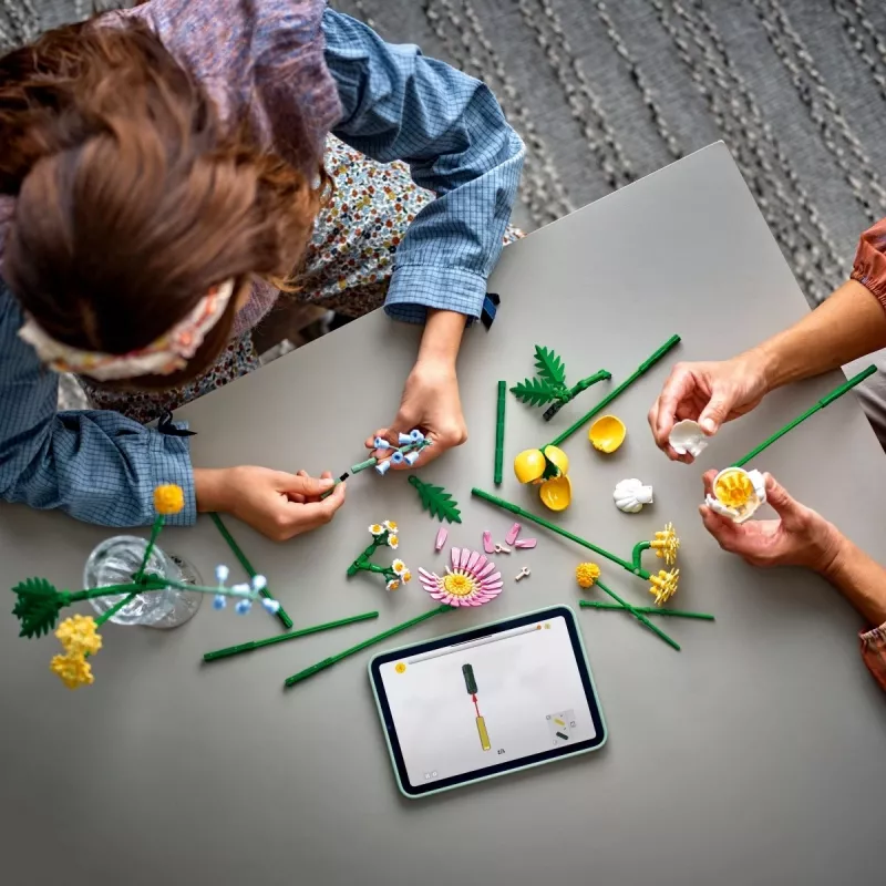 LEGO ICONS 10347 A Coleção Botânica - Pequeno ramo de flores solarengas