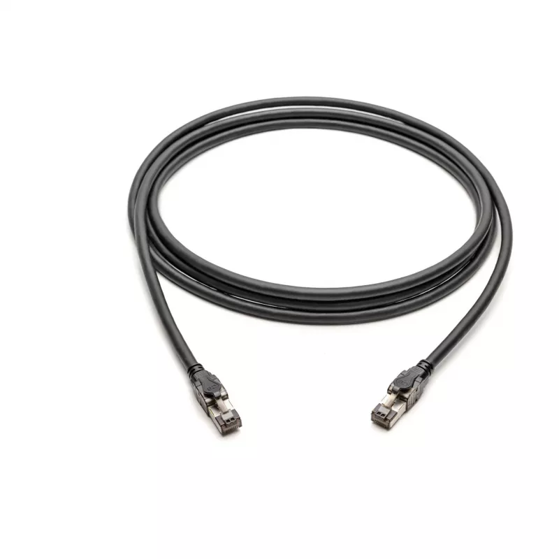 Digitus DK-1843-005 CAT 8.1 S/FTP cabo de rede 0,5 m, preto
