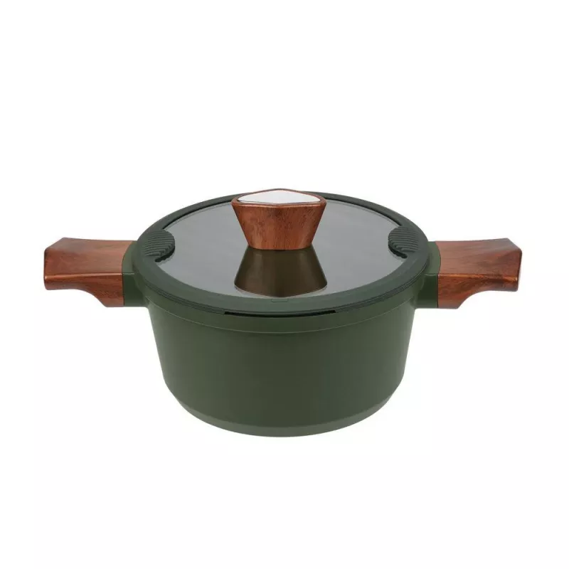 Panela de barro RESTO 93701 — 20 cm de diâmetro, 2,6 L de capacidade, utensílio de cozinha para fogão