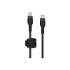 Cabo USB Belkin BOOSTCHARGE PRO Flex 3 m USB 2.0 USB C Preto (CAB011BT3MBK)