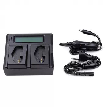 Carregador para Canon LP-E19, duplo