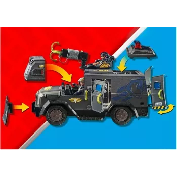 Conjunto de brincar de ação/aventura Playmobil City Action 71144 multicolor 5–10 anos