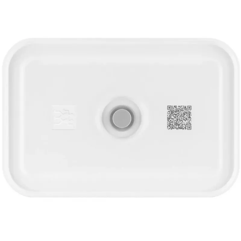 Recipiente para almoço ZWILLING FRESH & SAVE 1 l, plástico com vedação de silicone, cinzento/branco