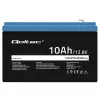 Bateria LiFePO4 QOLTEC 10Ah 12,8V 128Wh com BMS integrado
