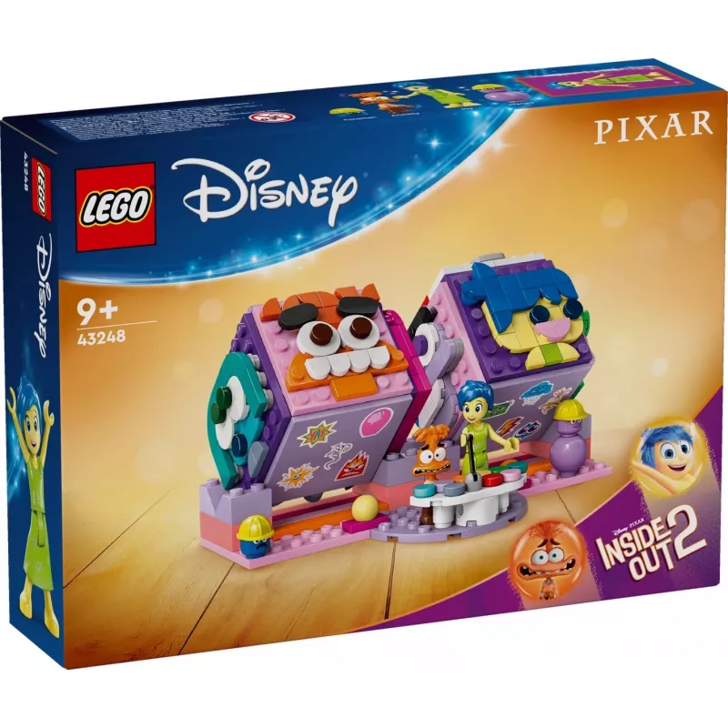 Brinquedo de construção LEGO Disney Pixar Divertida-Mente 2 conjunto de dados de emoções 43248