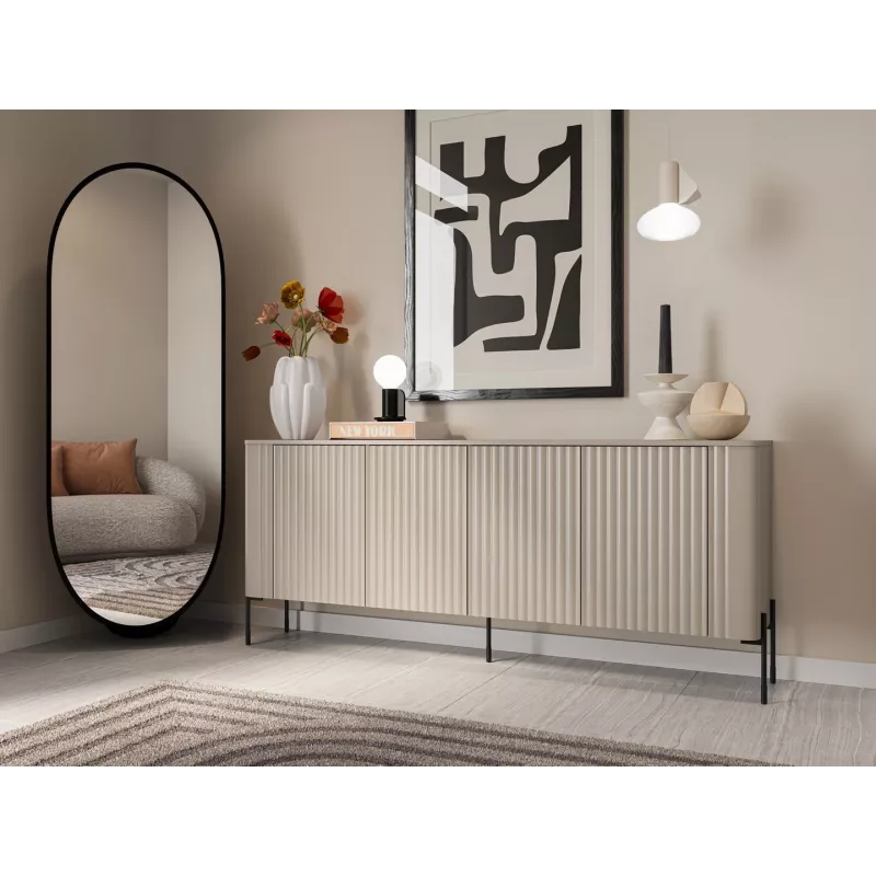 Cómoda Cama VERA 190x40x80 cashmere mate