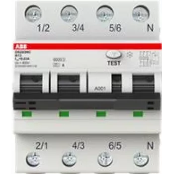 Interruptor diferencial ABB RCBO DS203NCA-B32/03P+N DS203NC B32 A30 - disjuntor de proteção de linha (2CSR256140R1325)