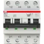Interruptor diferencial ABB RCBO DS203NCA-B32/03P+N DS203NC B32 A30 - disjuntor de proteção de linha (2CSR256140R1325)